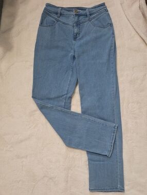 INC International Concepts Light Blue Straight Leg Jeans